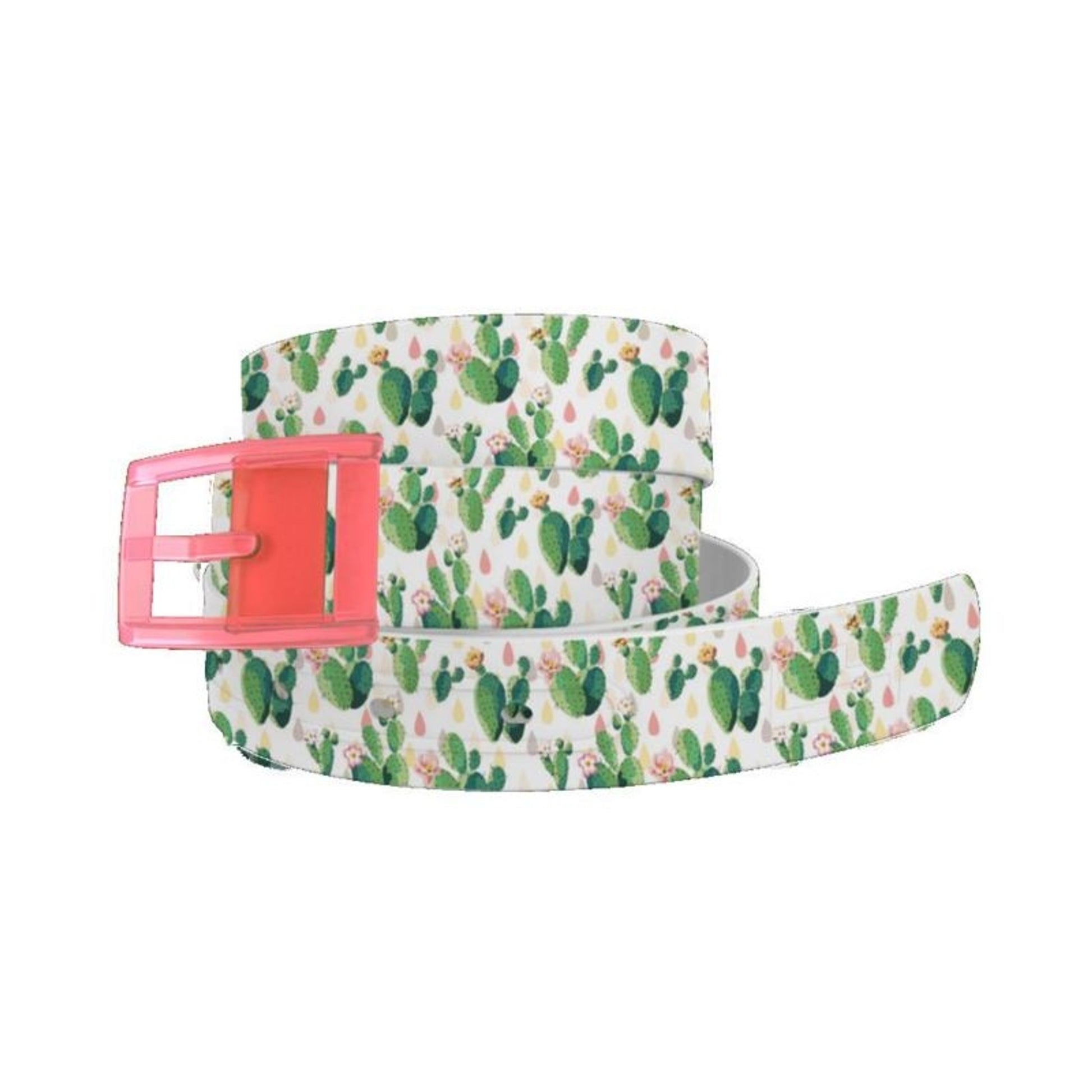 C4 Belt Cacti Belt with Pink Buckle Combo One Size