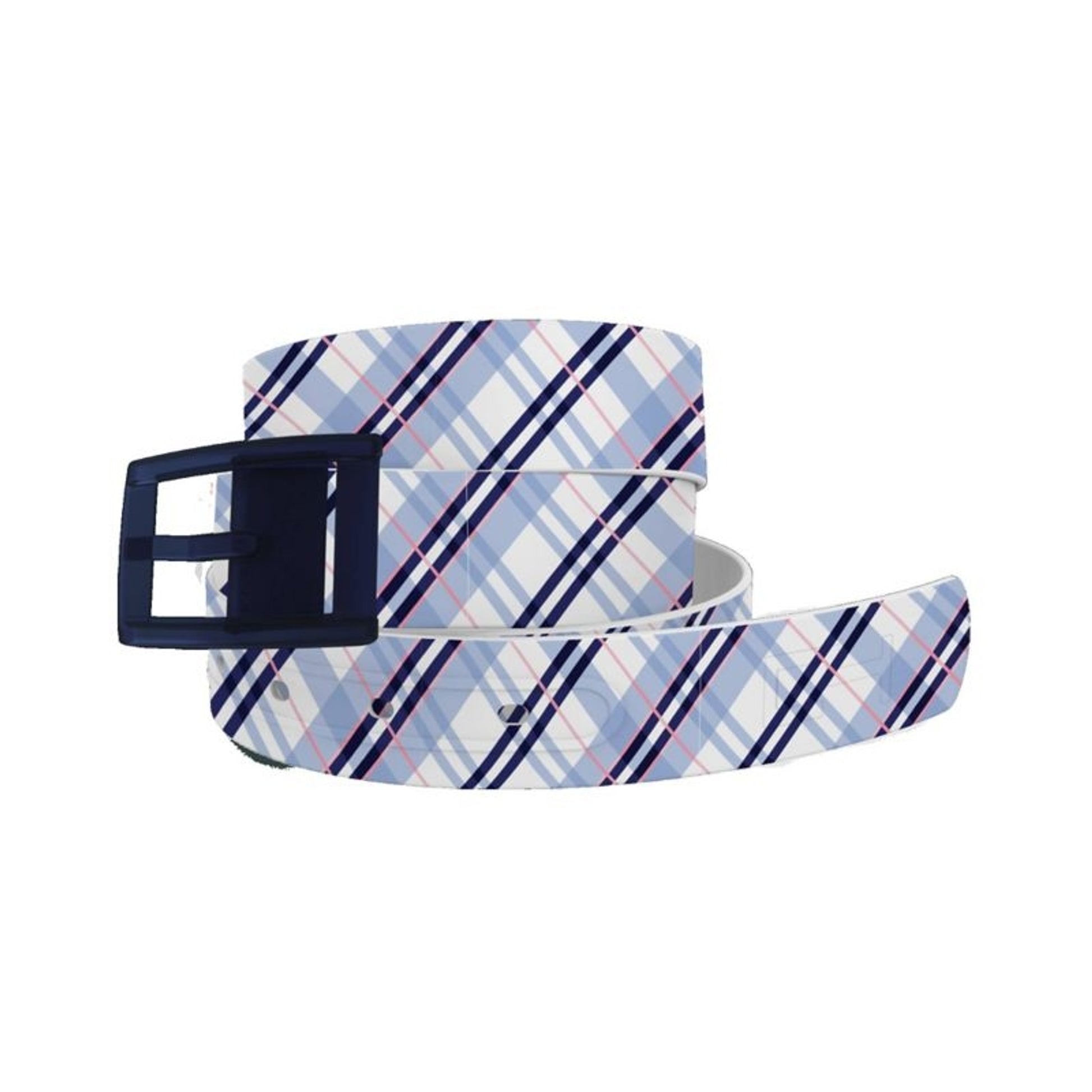 C4 Belt San Soleil Highlands Blue Belt with Navy B