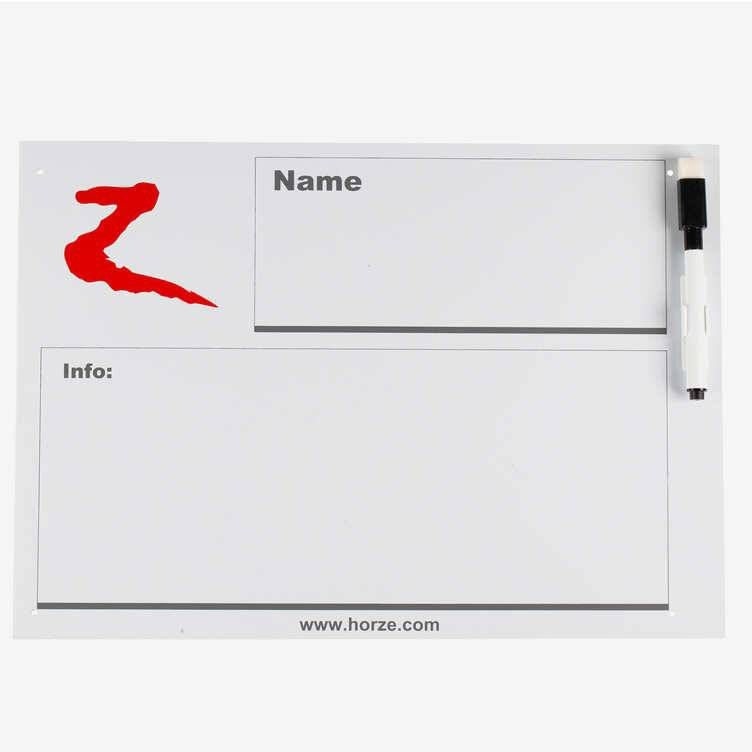 Horze Whiteboard 13 1/2" x 9 1/2" White