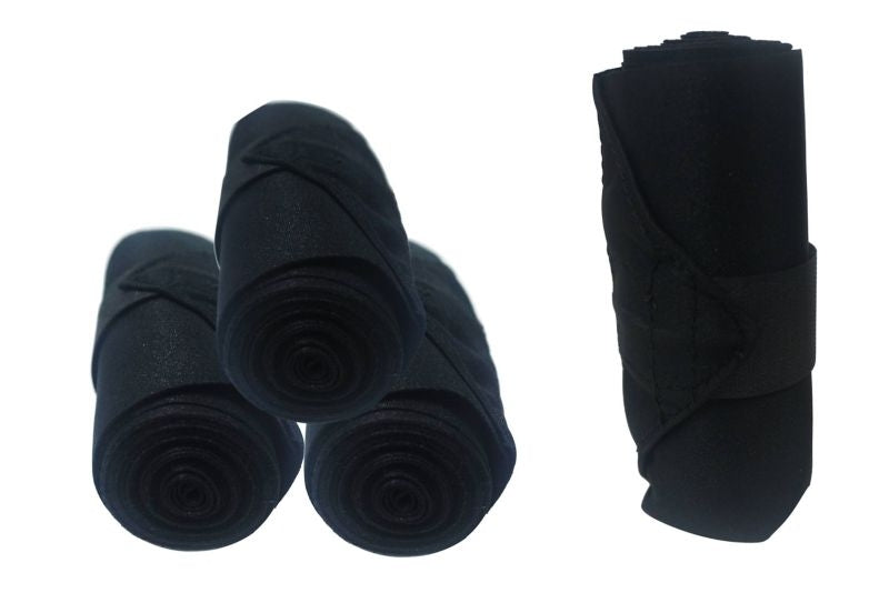 Barn & Stable Standing Wraps Set of 4 Black