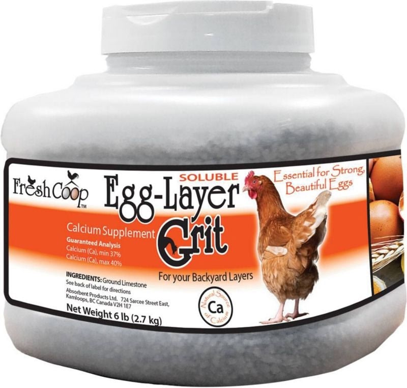 Absorbent Fresh Coop Soluble Egg-Layer Grit - Calc