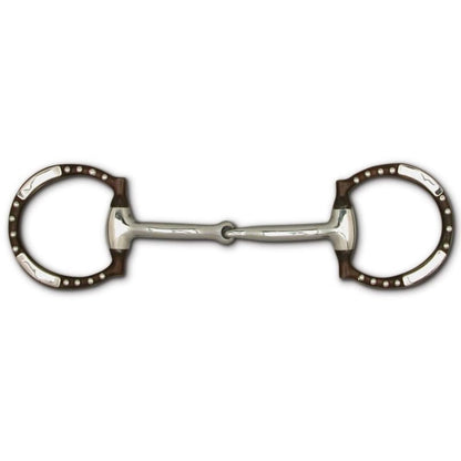 Toklat Dee Ring Snaffle Bit 5 Brn