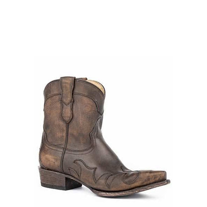 Stetson Ladies Hazel Shortie Boots 10 Crazy Horse