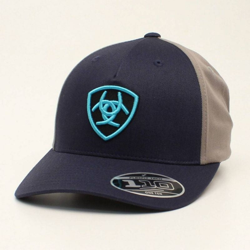 Ariat Mens FlexFit Embroidered Logo Cap Navy