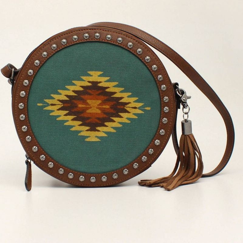 M&F Western Blazin Roxx Zapotec Canteen Bag 9 1/2"