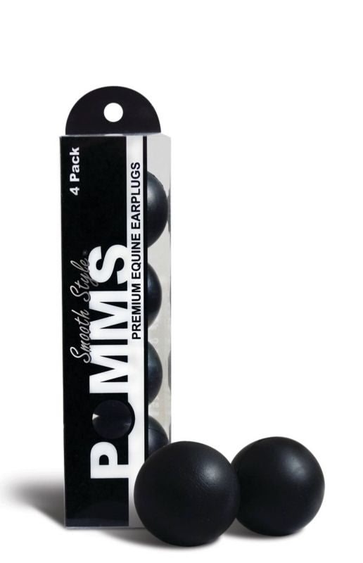 Pomms Premium Smooth Equine Earplugs - Pack of 4 H