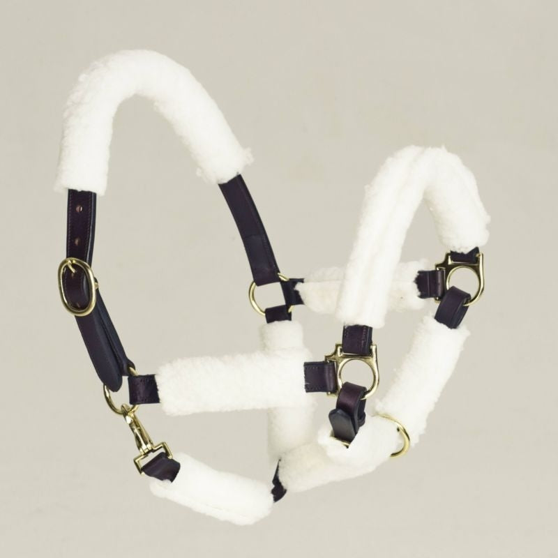 Equi-Essentials Synthetic Fleece Halter Tube Set 9