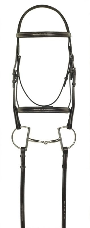 Aramas Fancy Square Raised Padded Bridle with Fanc