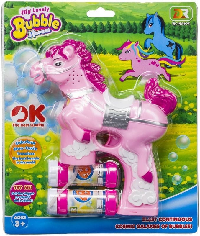 Horse Bubble Gun