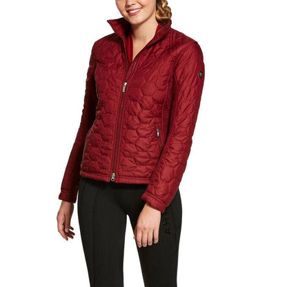 Ariat Ladies Volt Insulated Jacket Large Cabernet