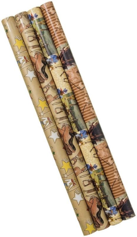 Gift Corral Western Gift Wrap Assortment