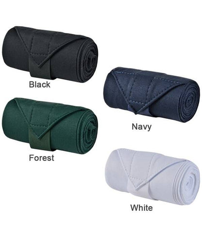 Jacks Standing Wraps - Set of 4 5.5" x 16' Black