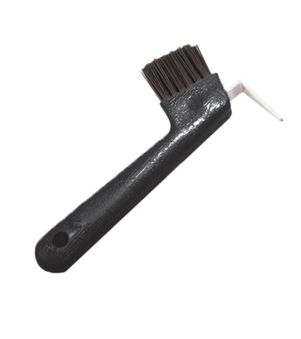 Jacks Hoof Pick with Brush Black