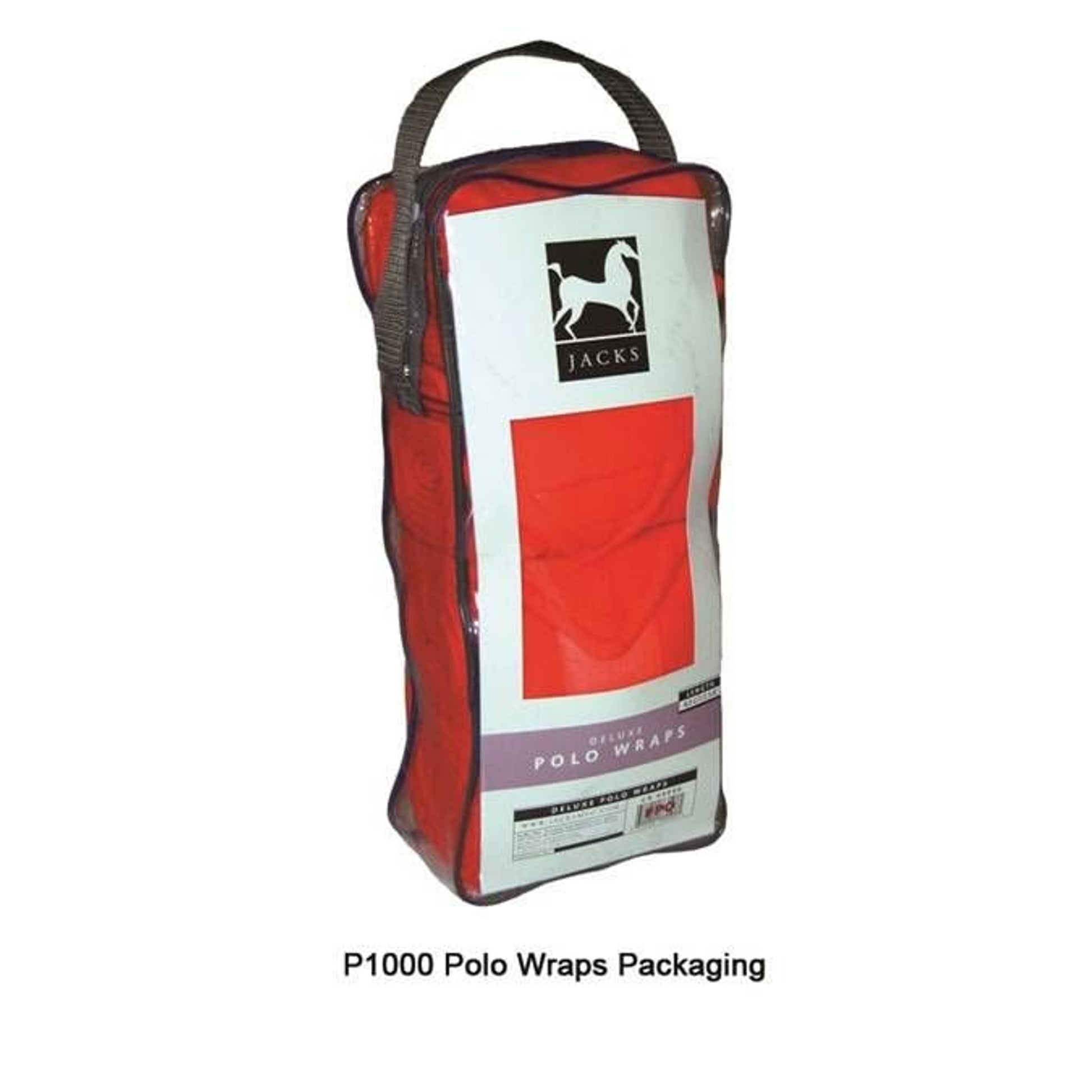Jacks Polo Bandages 4 3/4" x 9' Black