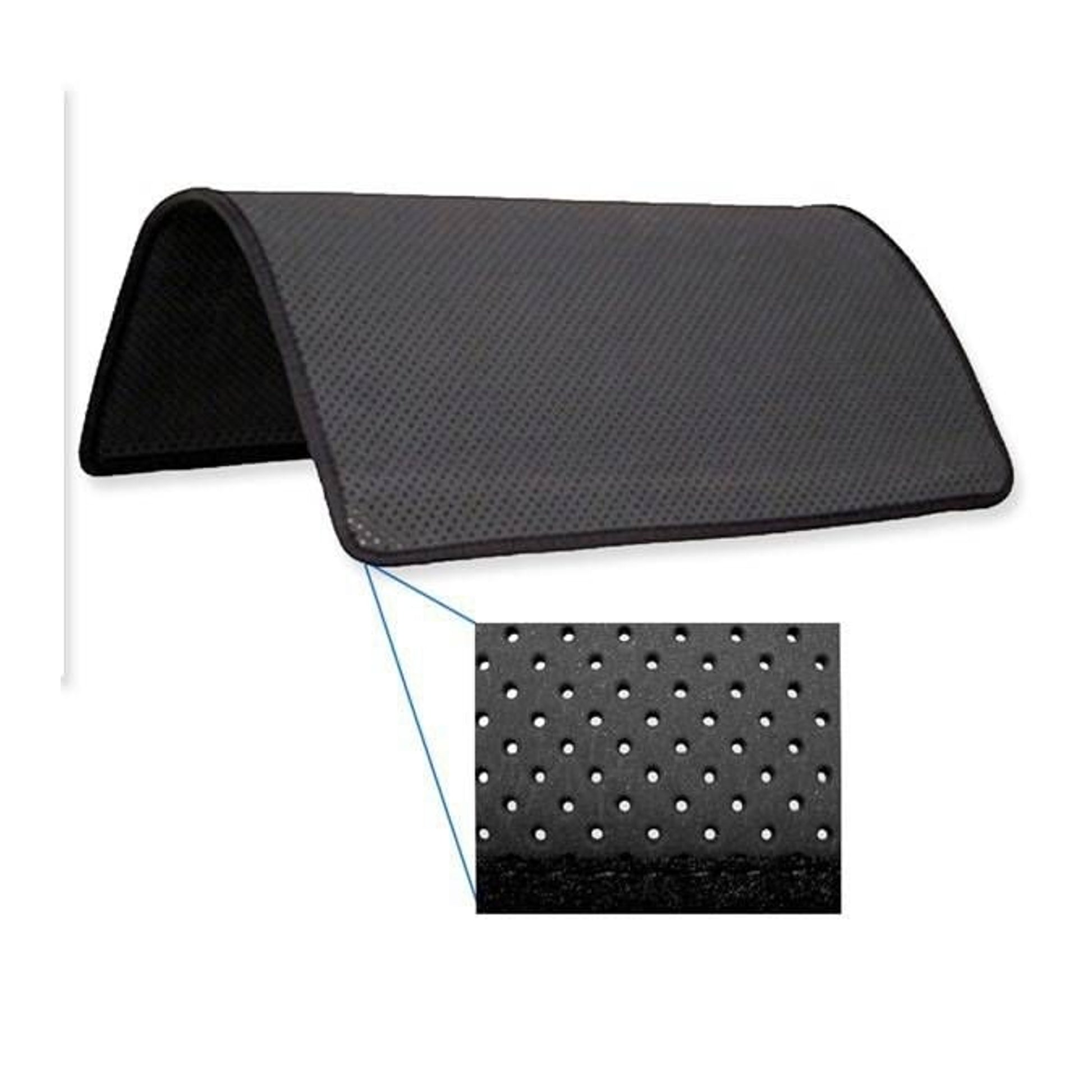 Jacks No Slip Perforated Pad 18" X 22" Black