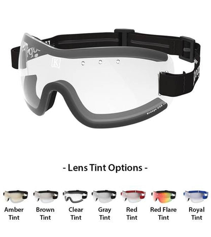 Kroops 13-Five Goggles One Size Gray Tint/Black