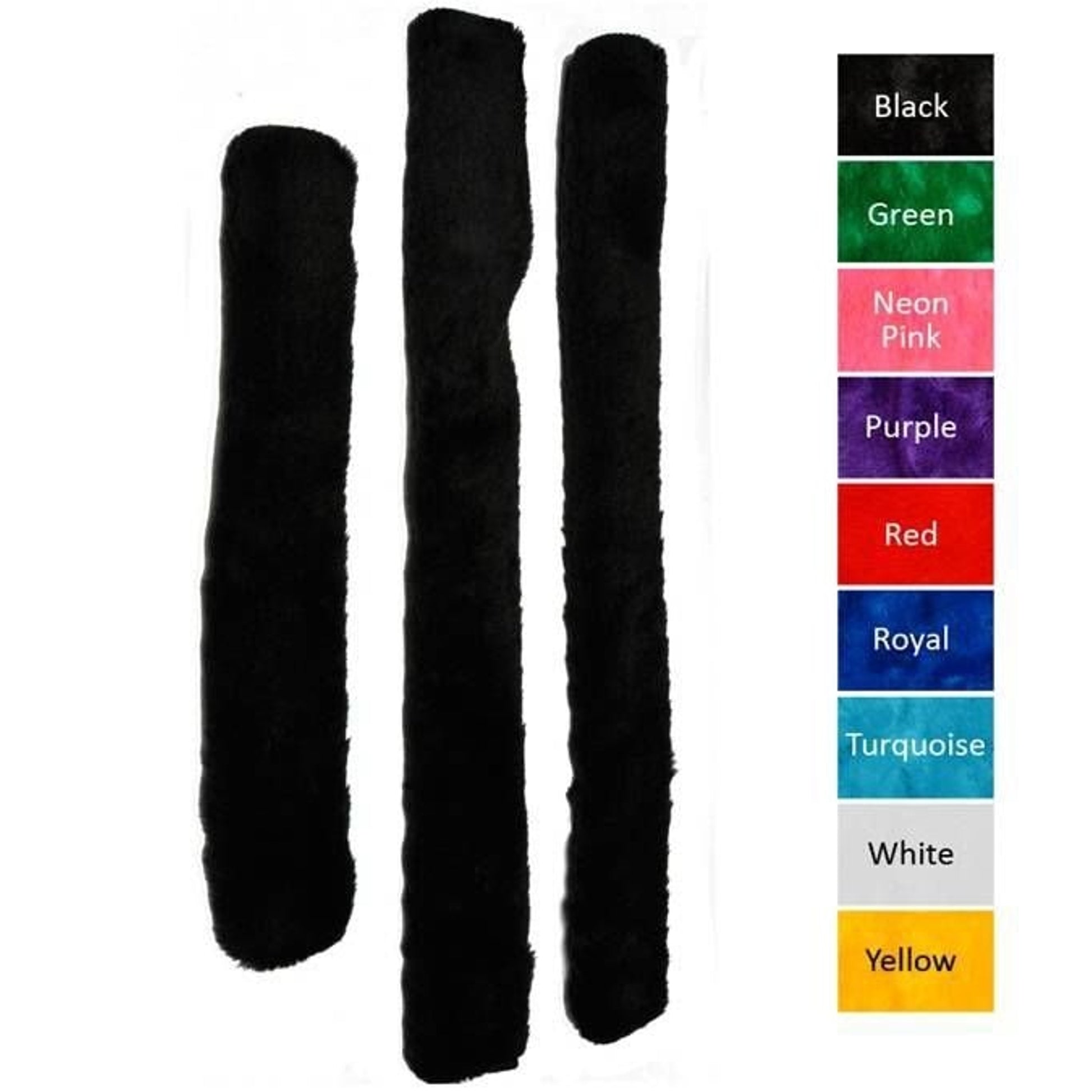 Jacks Yoke Cover Set 3 Piece Set Black
