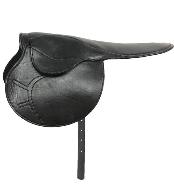 Jacks Leather Thoroughbred Jockey Saddle One Size