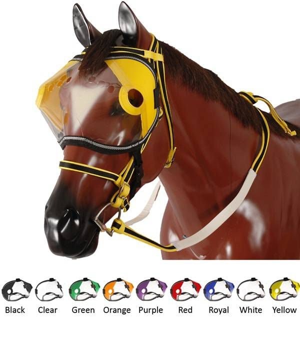 Provisor Equine Equivizor Racing Vizor Full Purple