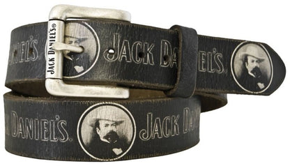Jack Daniel's Vintage Cameo Screenprint Leather Be