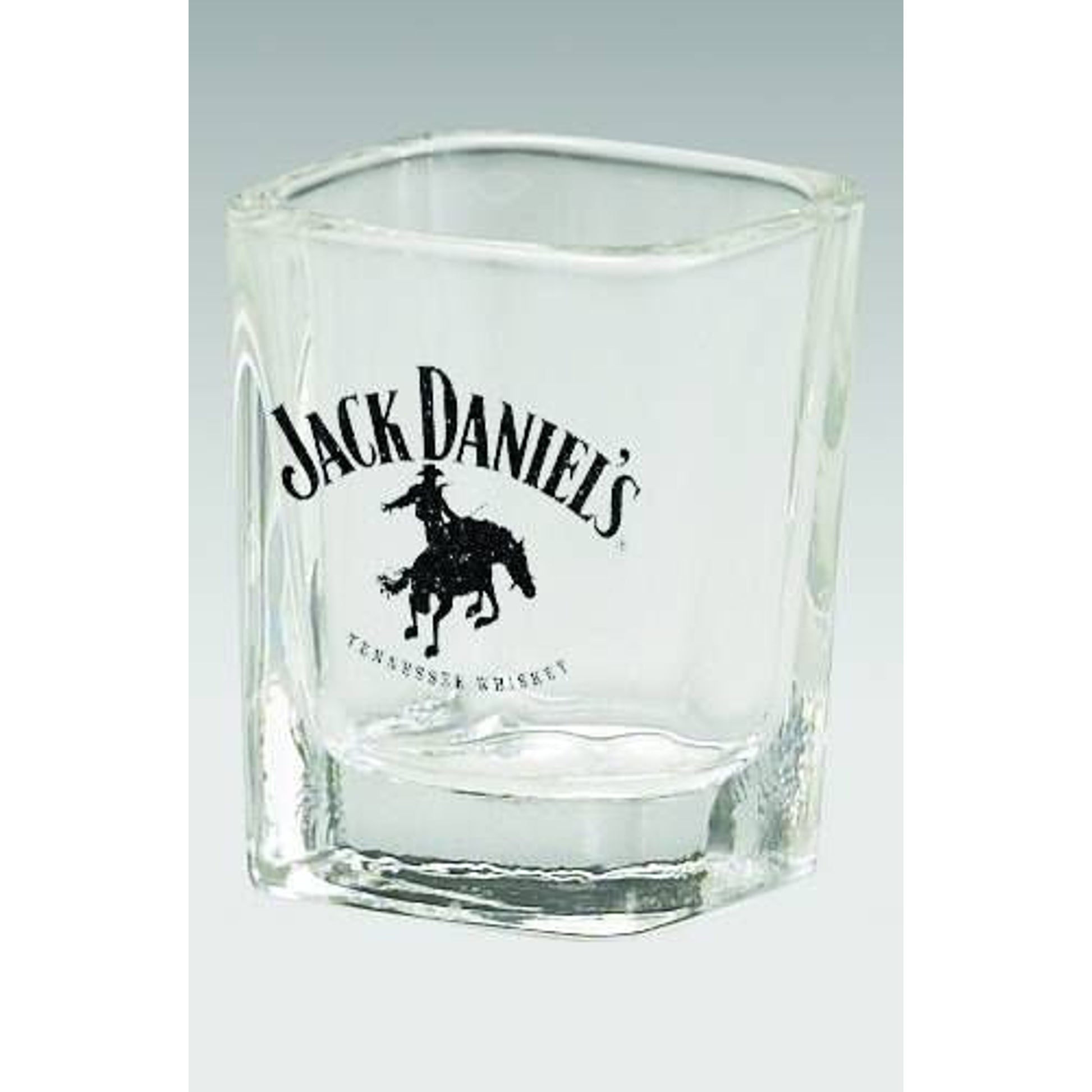 Jack Daniel's Logo Square Western Shot Glass 2 oz