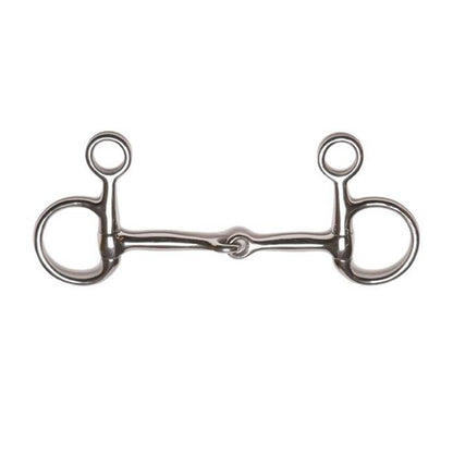 Jacks Baucher Training Snaffle Bit 5" Stainless St