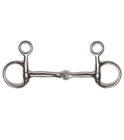 Jacks Baucher Training Snaffle Bit 5" Stainless St