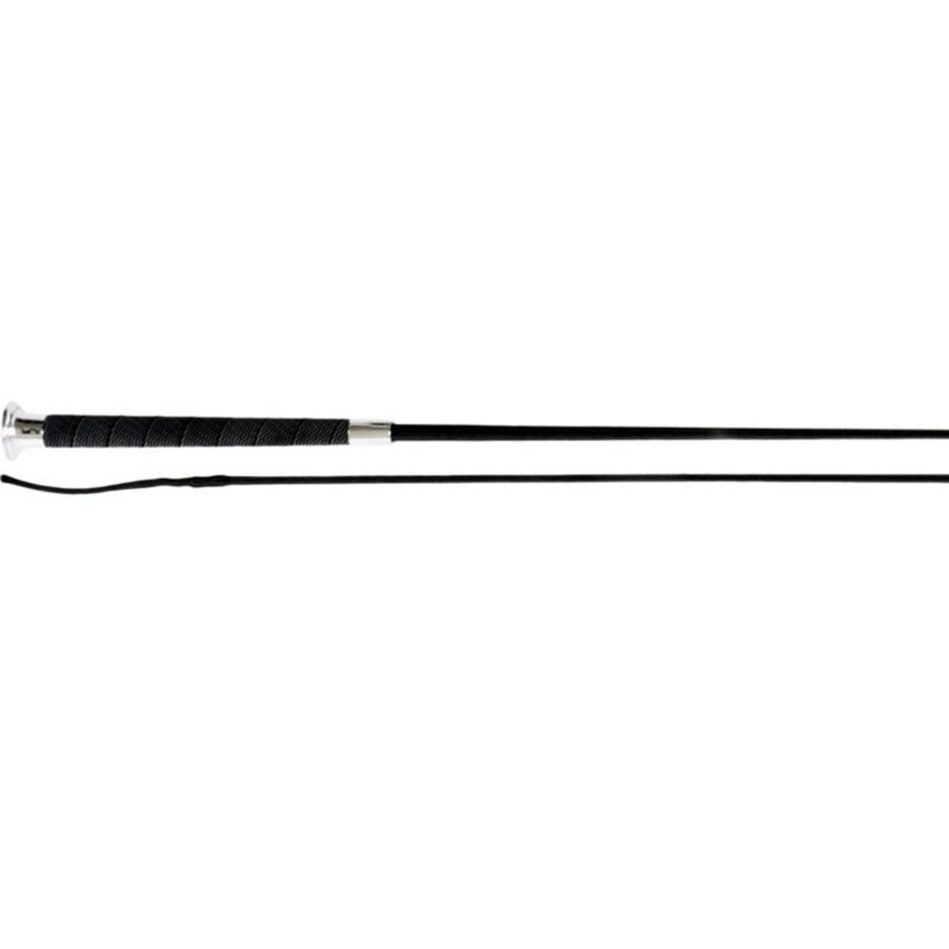 Jacks Dressage Whip with Black Handle 39" Black