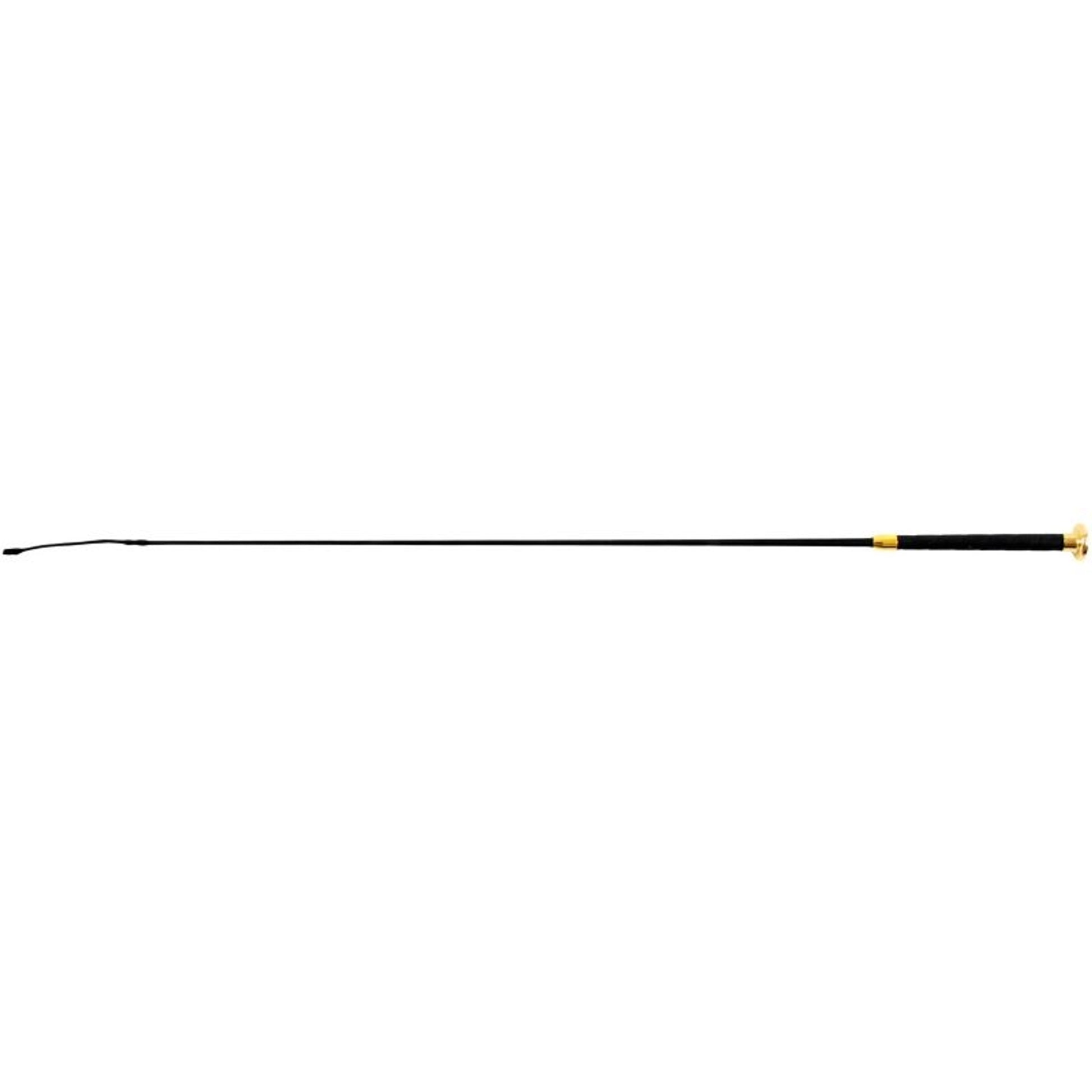 Jacks Dressage Whip with Flat Cap 36" Black