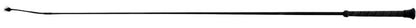 Jacks Dressage Whip Rubber Grip 39" Black
