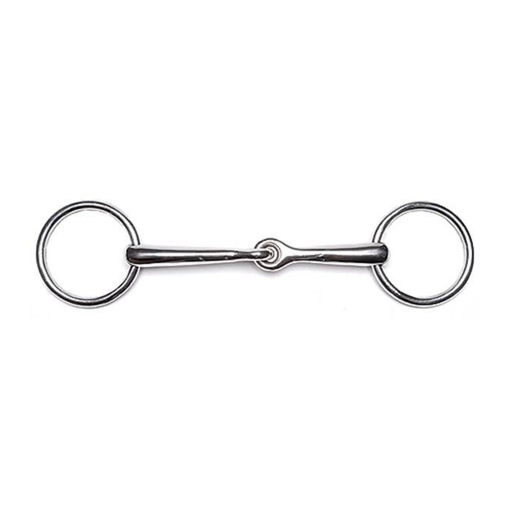Jacks Loose 55mm Ring Snaffle Bit 5" Stainless Ste