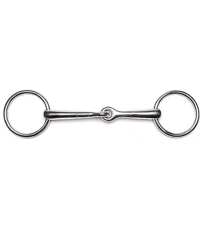 Jacks Loose 55mm Ring Snaffle Bit 5" Stainless Ste