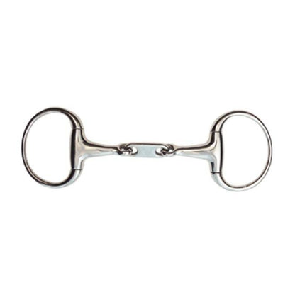 Jacks Dr Bristol Eggbutt Snaffle Bit 5" Stainless