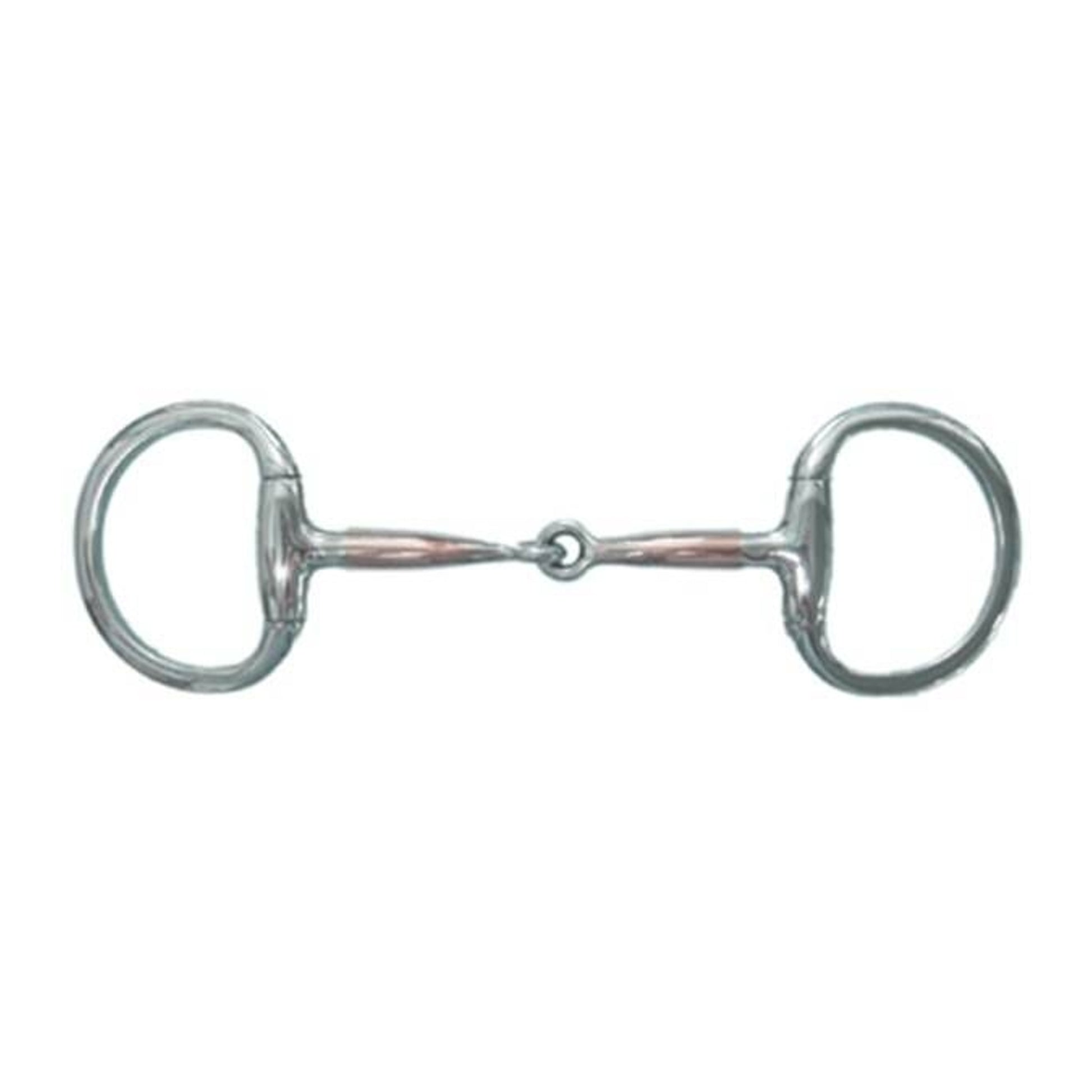 Jacks Copper Overlay Eggbutt Snaffle Bit 5" Stainl