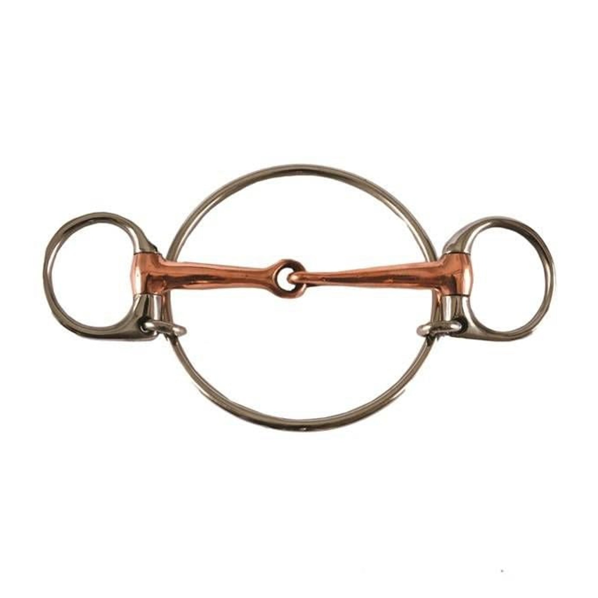 Jacks Dexter Ring Racing Copper Mouth Bit 4-3/4" S