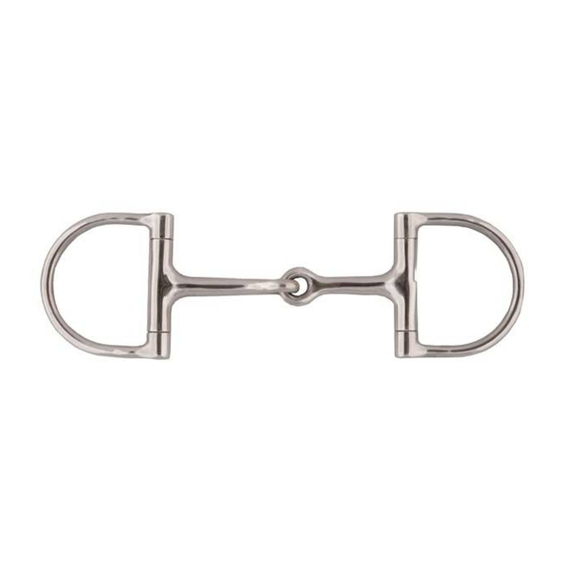 Jacks Jointed Mouth Dee Ring Snaffle Bit 4-3/4" St