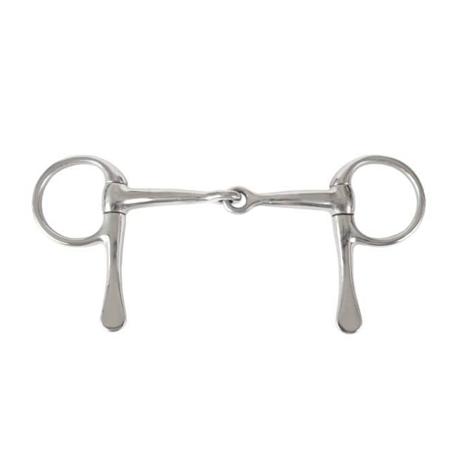 Jacks Half Cheek Snaffle Bit 3-1/2" Stainless Stee