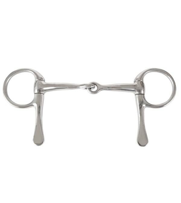 Jacks Half Cheek Snaffle Bit 3-1/2" Stainless Stee