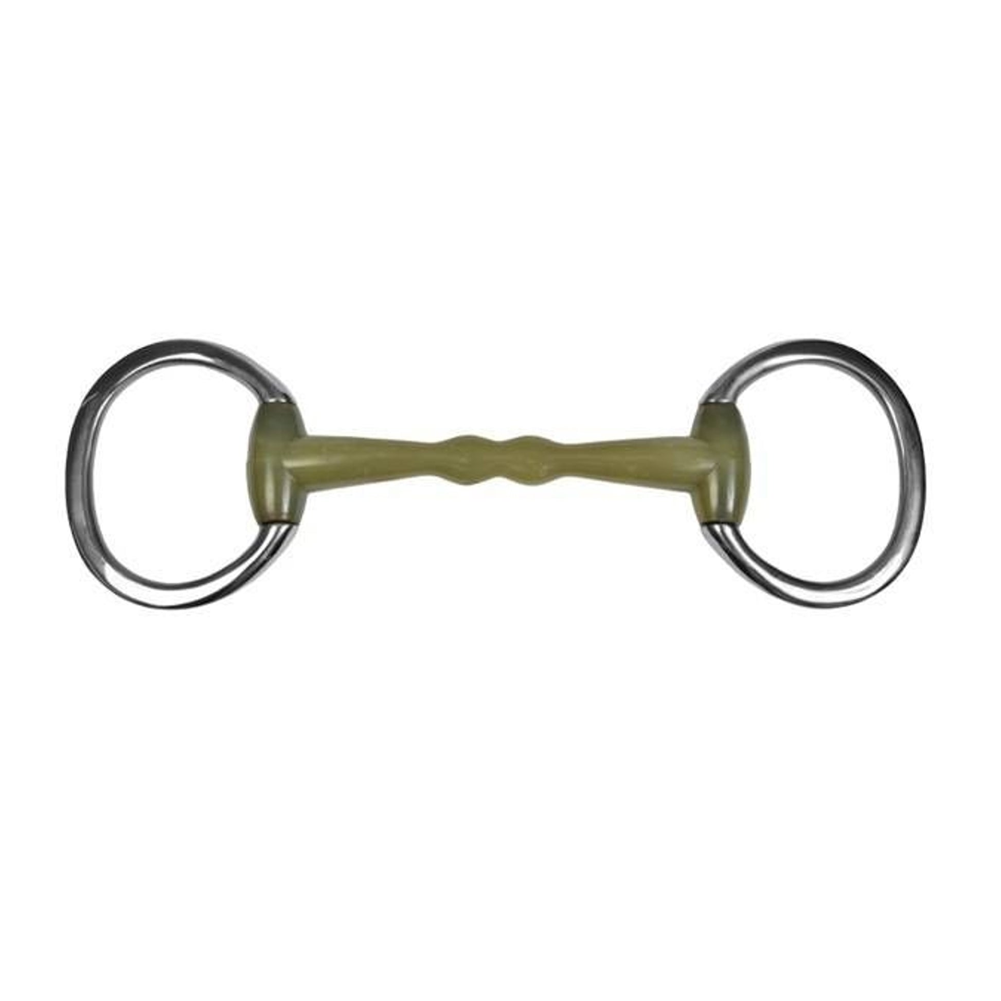 Jacks Apple Flexible Shaped Eggbutt Snaffle Bit 5"