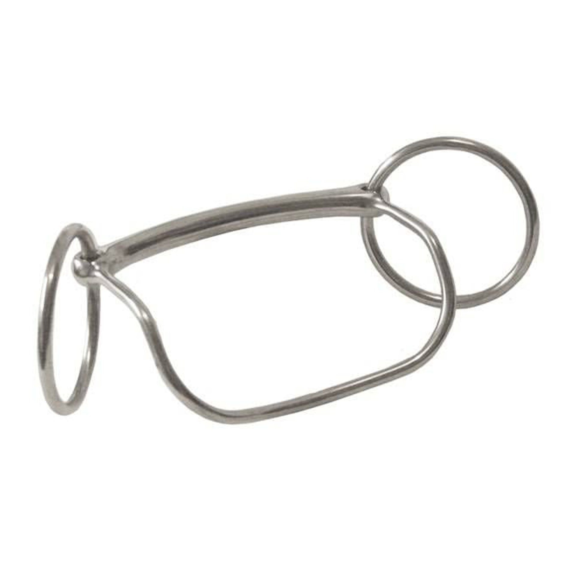 Jacks Billy Haughton Bit "No Leather" 5" Stainless
