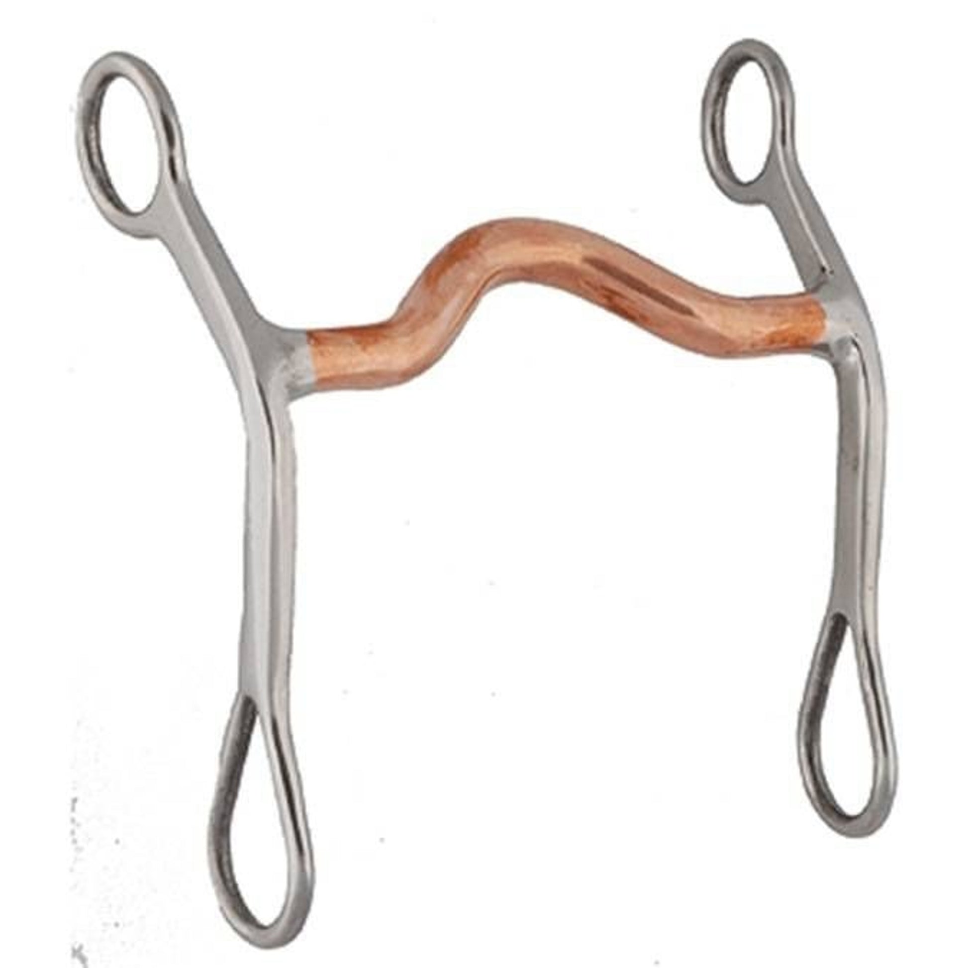 Jacks Copper Mouth Curb Bit 5" Stainless Steel