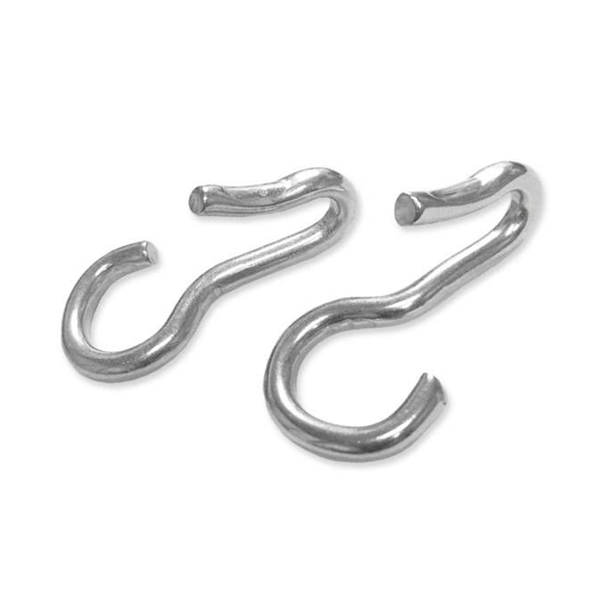 Jacks Curb Chain Hooks Sold in Pairs Stainless Ste
