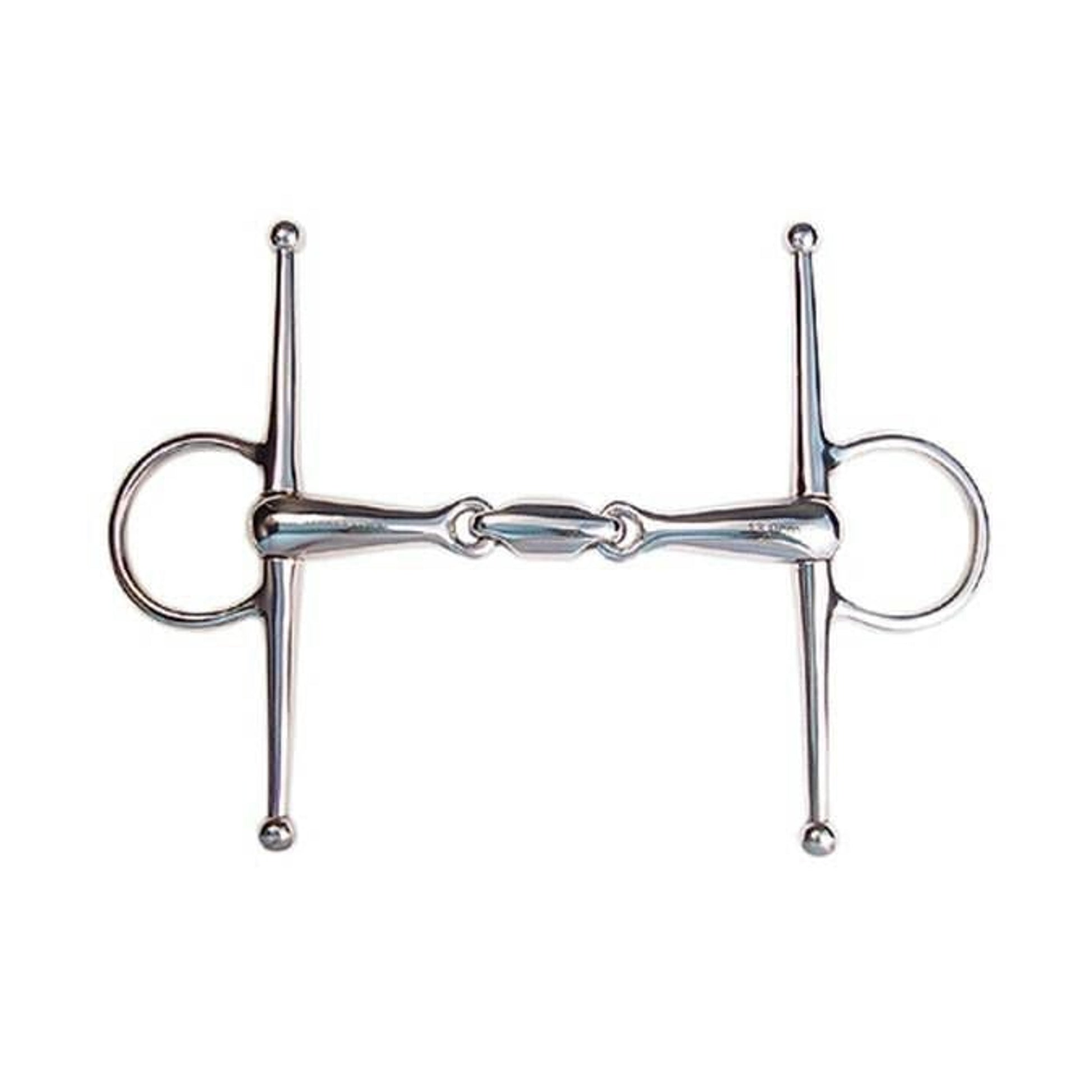 Jacks Elliptical Link Full Cheek Bit 5" Stainless