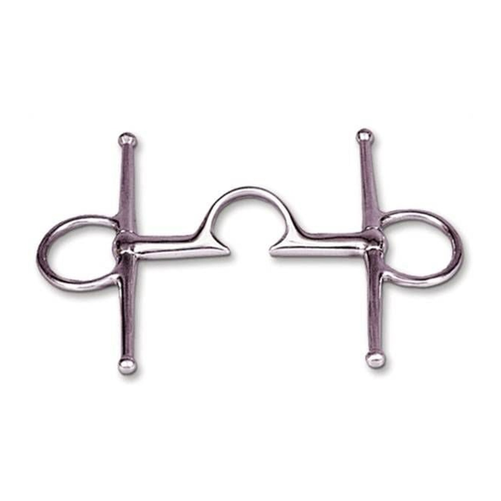 Jacks Segunda Mouth Full Cheek Bit 5" Stainless St