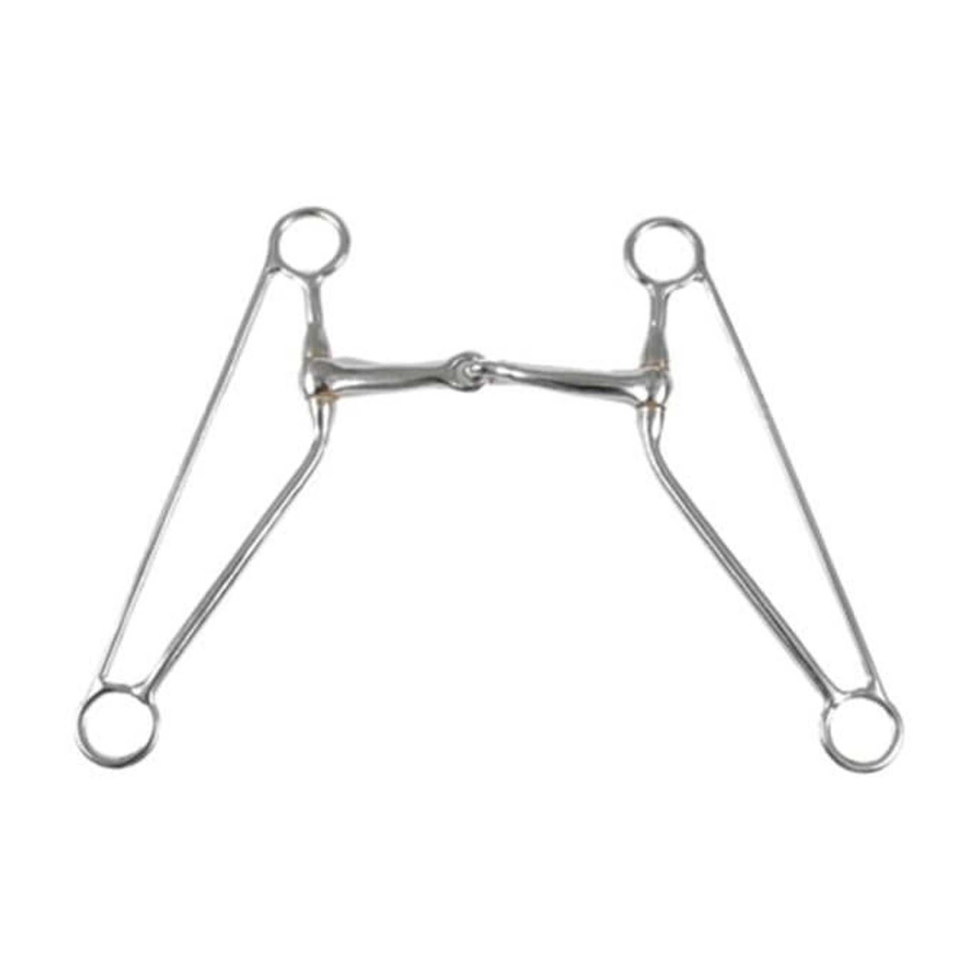 Jacks Training Snaffle Bit 5" Iron/Nickel Plated