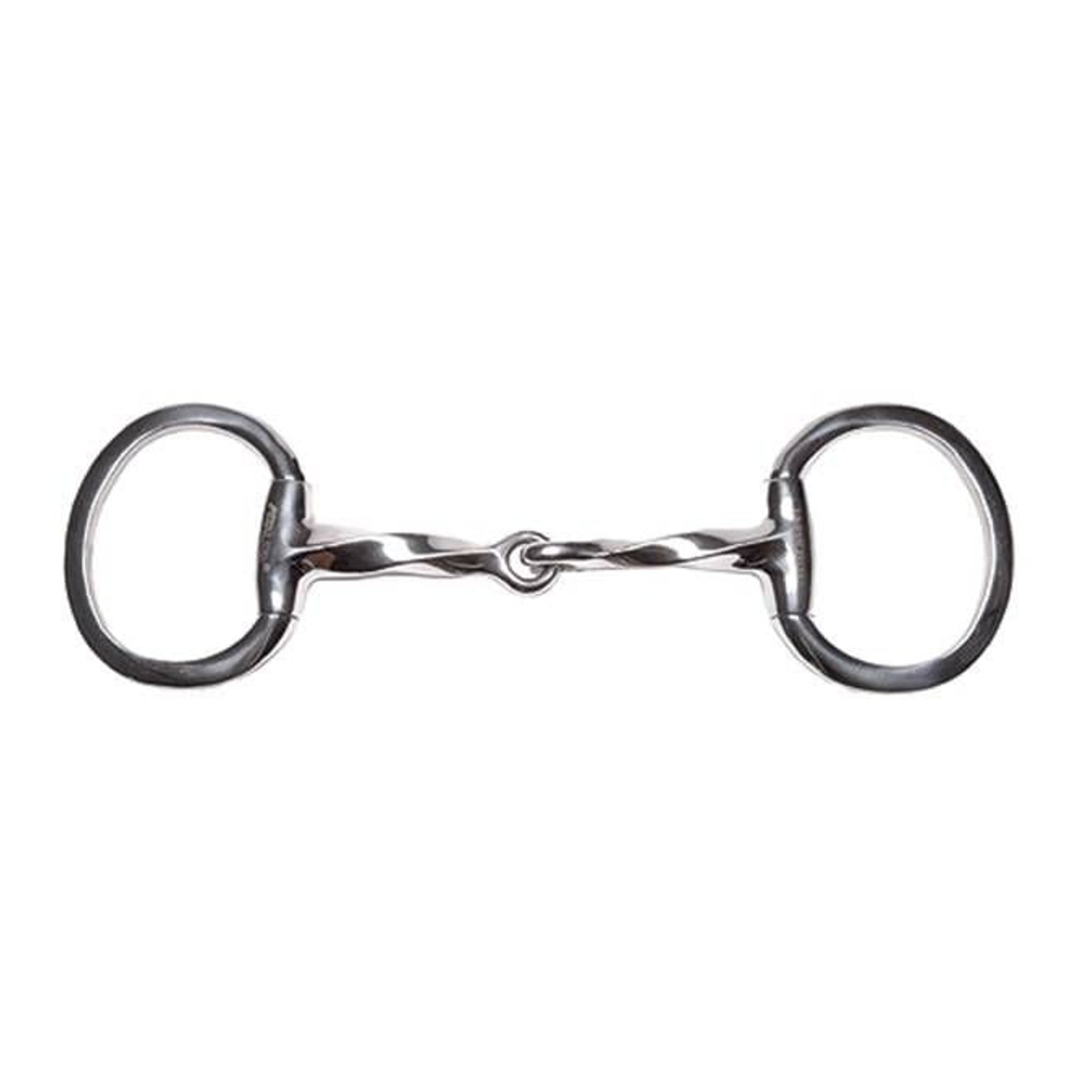 Jacks Twisted Eggbutt Snaffle Bit 5-1/4" Stainless