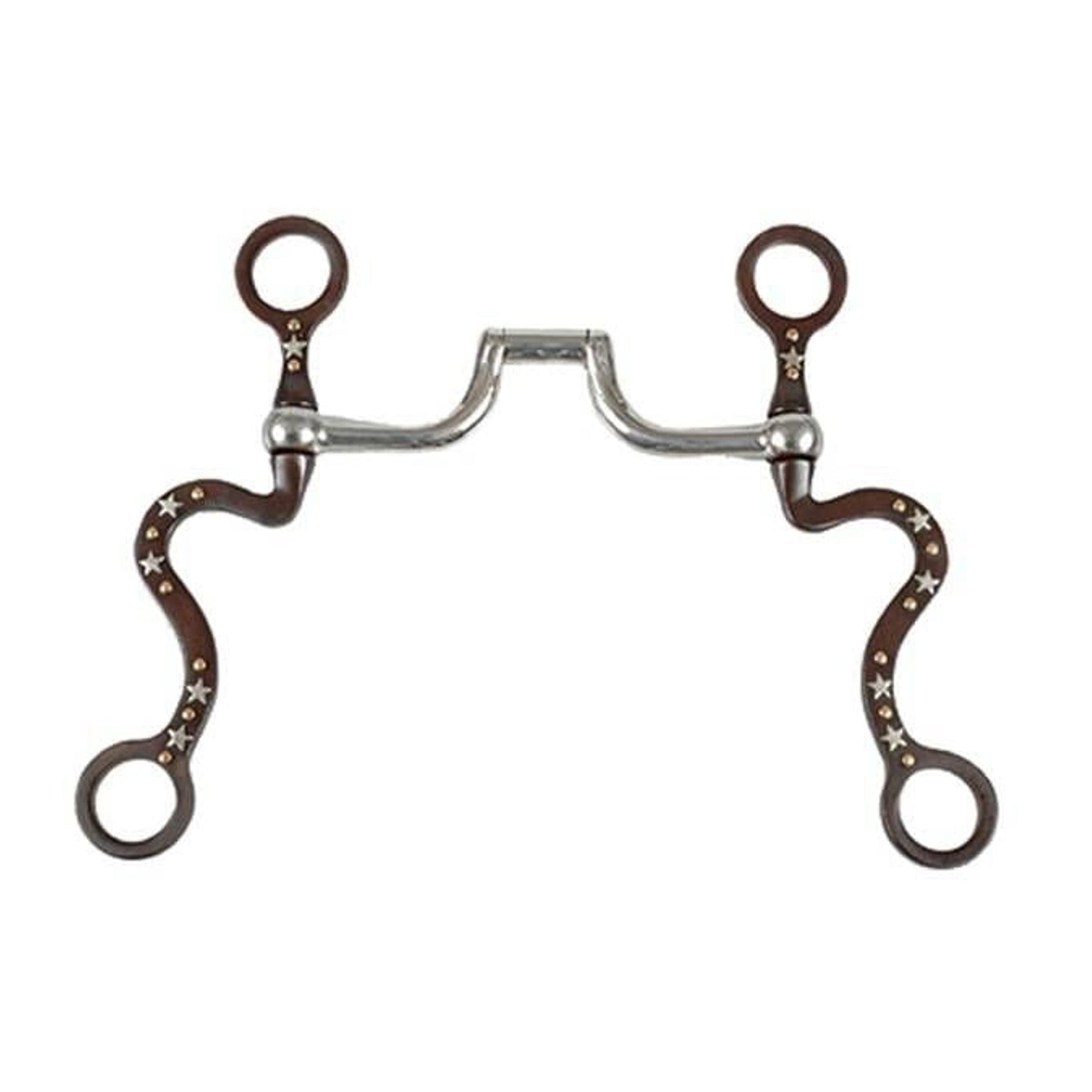 Jacks Western Show Bit 5" Brown Steel