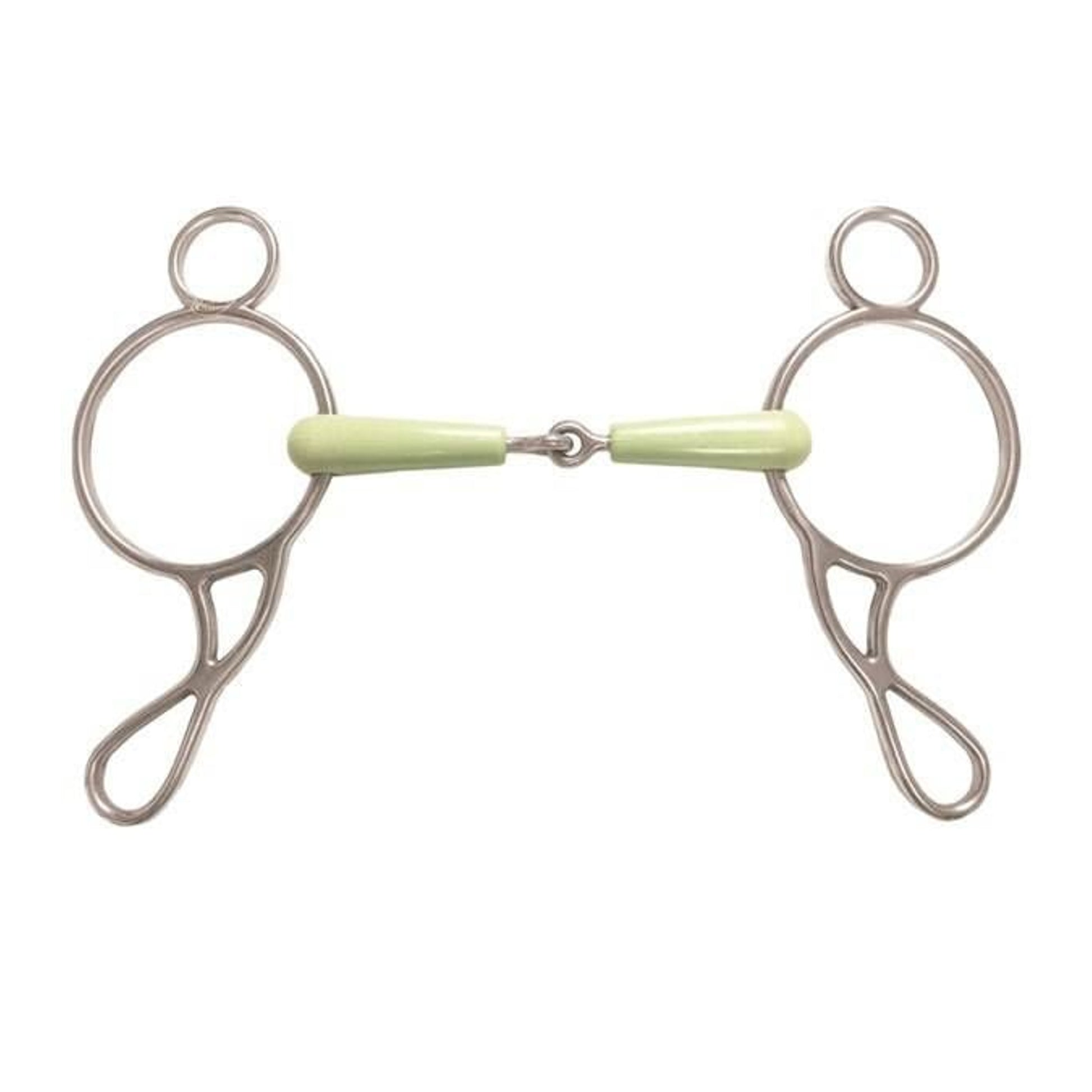 Jacks Wonder Jointed Apple Gag Bit 5" Stainless St