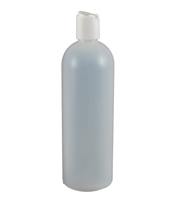 Clear Empty Pint Bottle 16 oz
