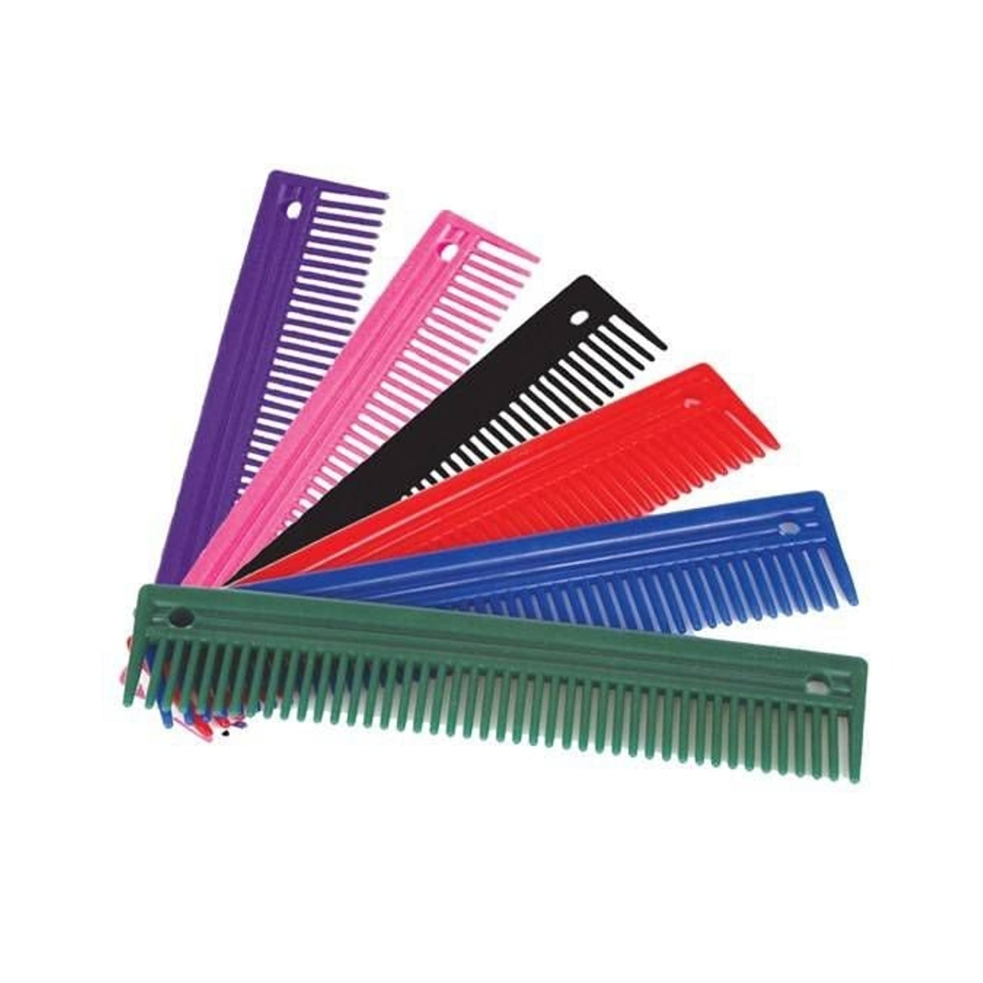 Jacks Multi-Use Plastic Comb 9" Black